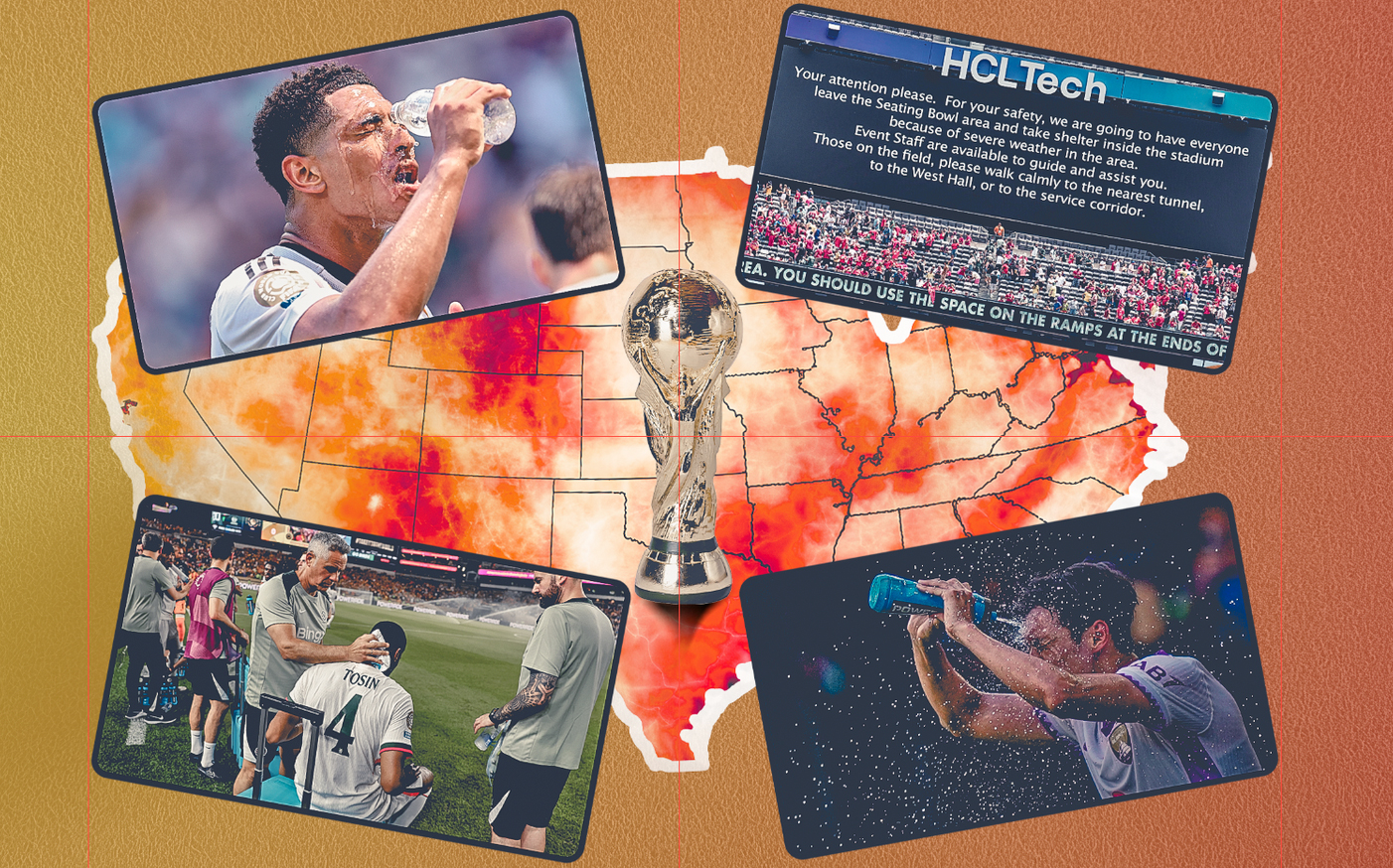 World Cup 2026: Nắng nóng ảnh hưởng thế nào đến cầu thủ?

